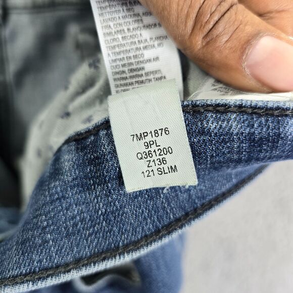 Lucky Brand Men's Blue 121 Slim Denim Jeans Size 38 x 30 - Picture 7 of 16